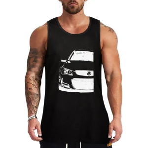 Holden VF SS Front White Tank Top sleeveless jackets anime Gym wear