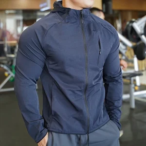 New Winter Hoodies Men Quick dry Running Jackets Fitness Gym climbing hiking outdoor Sports Windproof Clothing Waterproof Hooded