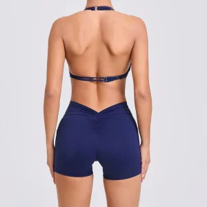 Sexy 2Pcs Sports Set Women Quick-Dry Yoga Clothing Fitness Gym Suit Women Running Workout Sets Female Tracksuit Sportswear
