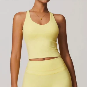 JUREN Sexy Women's Sports Bra Top Women Tight Elastic Gym Sport Yoga Bras Crop Top Yoga Clothes Stretch Women Sports Underwear